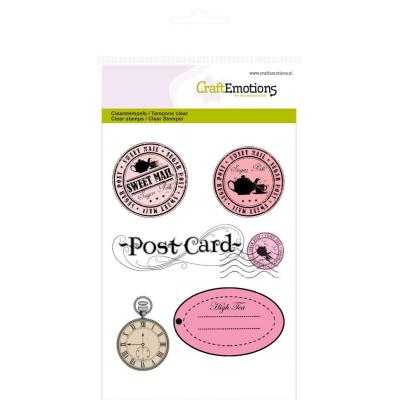 CraftEmotions Clear Stamps - Briefmarken